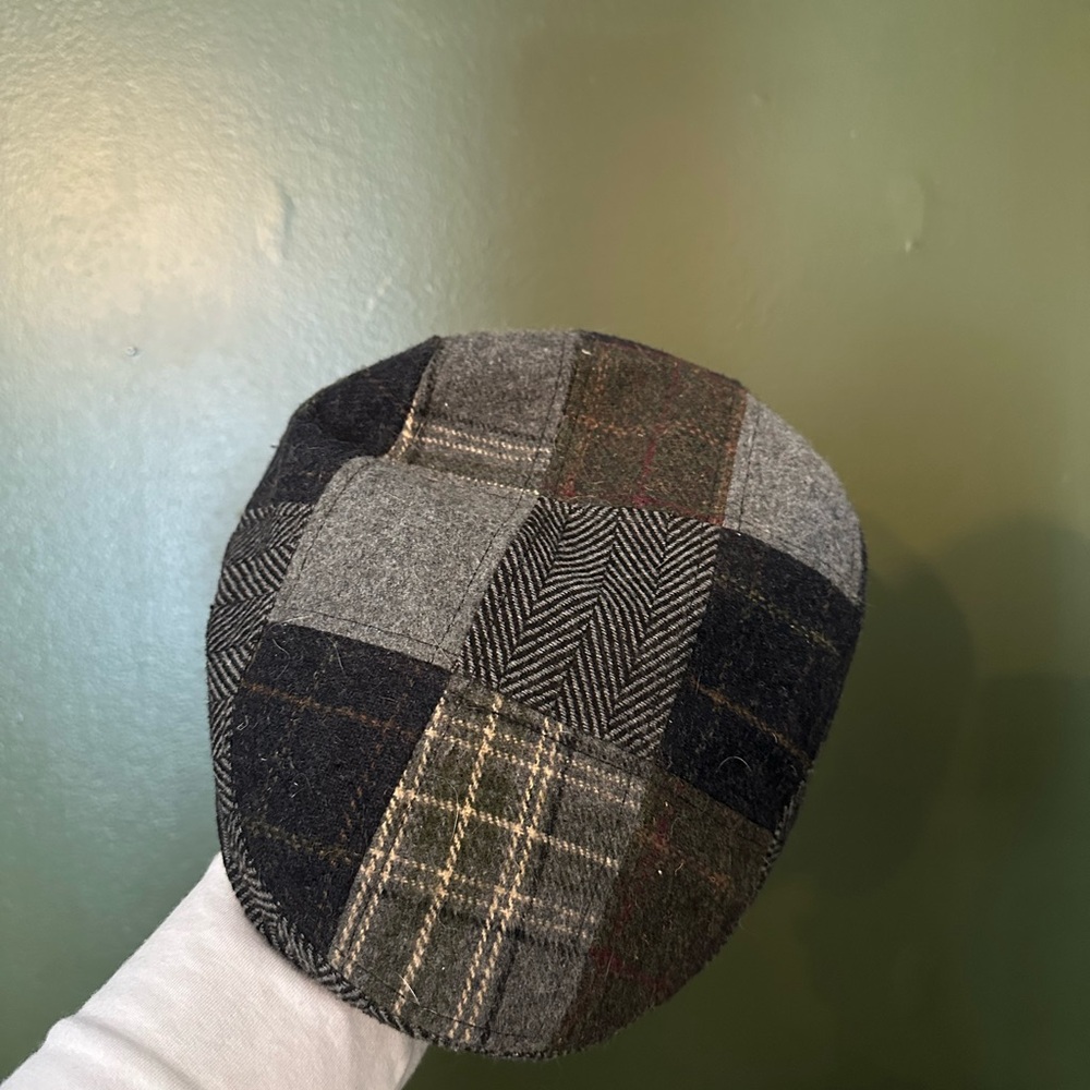 Men's Classic Patchwork Newsboy Cap